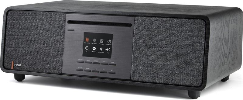 Pinell - Supersound 701 - DAB+ Internetradio - Zwart - Bluetooth - CD Speler