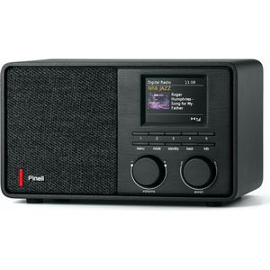 Pinell Supersound 201 - DAB+ Digitale Tafelradio - Zwart