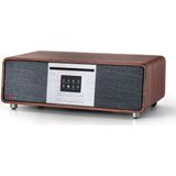 Pinell - Supersound 701 - DAB+ Internetradio - Bluetooth - Walnoot