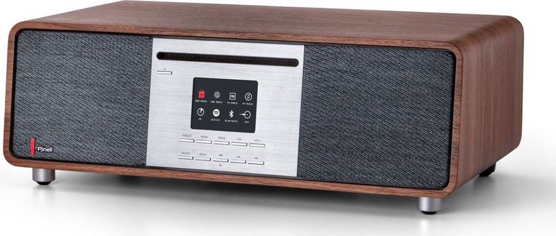 Pinell - Supersound 701 - DAB+ Internetradio - Bluetooth - Walnoot