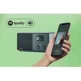 Pinell Supersound 301 - DAB+ Internetradio - Spotify Connect - Walnoot Hout