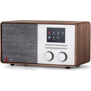 Pinell Supersound 301 - DAB+ Internetradio - Spotify Connect - Walnoot Hout