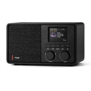 Pinell Supersound 201W - DAB+/Internet Tafelradio - Zwart