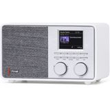 Pinell Supersound 201W - DAB+/Internet Tafelradio - Wit
