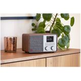 Pinell Supersound 201W - DAB+/Internet Tafelradio - Walnoothout