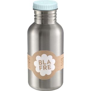 Blafre Drinkfles RVS - Lichtblauw (500ml)