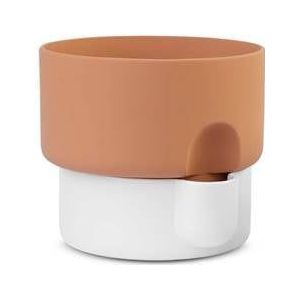 Northern Oasis Plantenbak SmallØ15 Wit/terracotta
