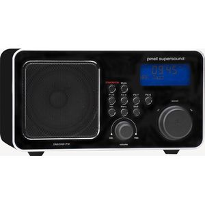 Pinell Supersound DAB+ Zwart