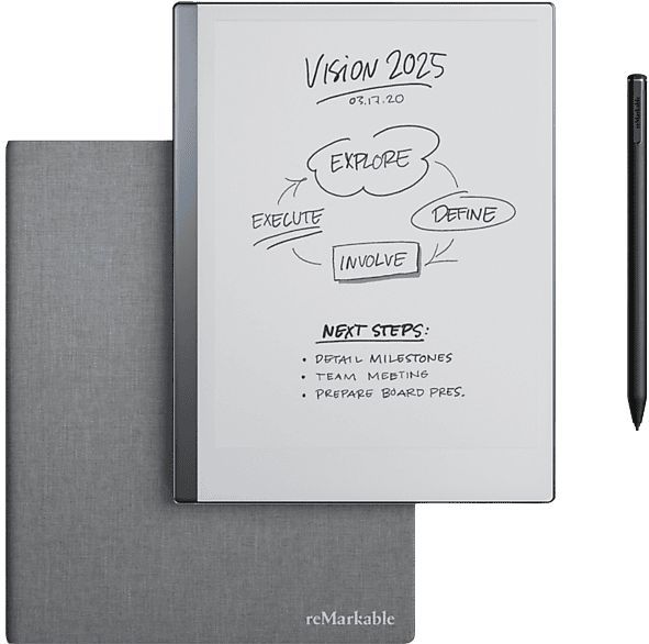 reMarkable - 2 - E-Ink Tablet - Grijs - Inclusief Marker Plus en Book Folio