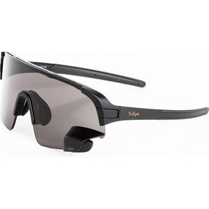 TriEye fietsbrillen met ‘3e oog’ VIEW SPORT Smoke maat Medium / Linkse spiegel