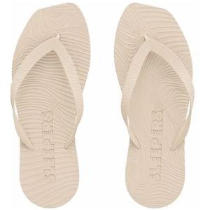 Slipper Sleepers Women Tapered Platform Eggnog-Schoenmaat 40