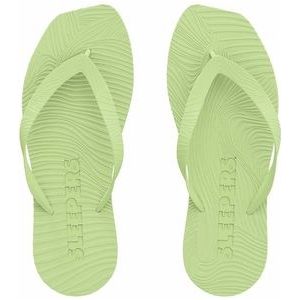 Slipper Sleepers Women Tapered Platform Sap Green-Schoenmaat 39