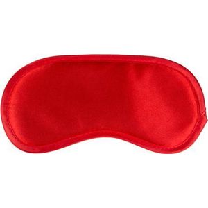 Rood satijnen oogmasker - BDSM - Bondage - BDSM - Maskers