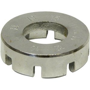 spakenspanner 10 - 15G staal zilver