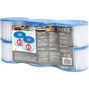 Intex 29011 Pure Spa Filter Cartridge S1 6 Stuks