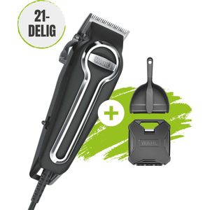 Tondeuse Wahl - Met 15 Accessoires - 40% Sneller Scheren door Zelfslijpende Messen - Haartrimmer Mannen - Tondeuse Mannen Hoofdhaar - Trimmer Mannen - Trimmer Baard - Trimmer - Tondeuse Hoofdhaar - Tondeuze - Professional