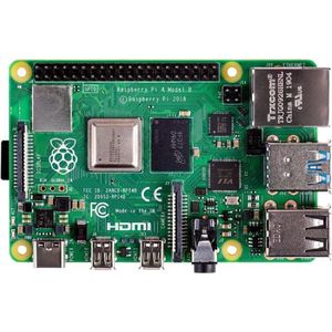 Raspberry Pi 4B - 2 Gb - 2.4 GHz - USB 3.0 - HDMI - BT - Wifi