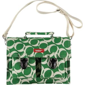 Schooltas Handtas Canvas Fairetrade Kelly Green Mini Groen