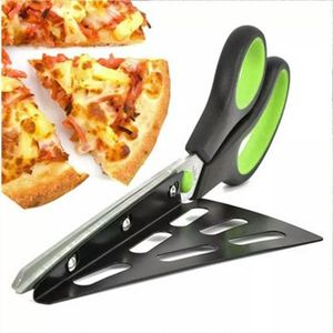 Pizzaschaar Met Pizzaschep | Pizzasnijder | Pizza Scissors