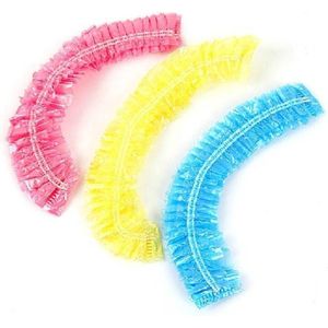 3 Badmutsen roze geel en blauw