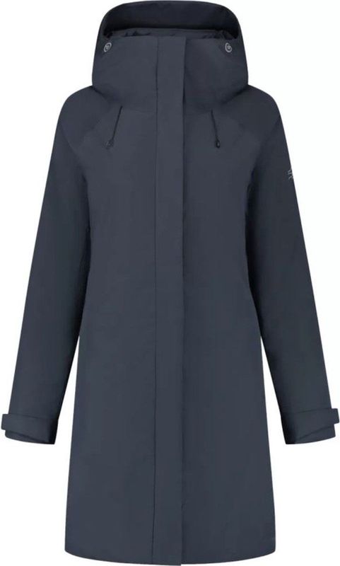 Blueloop - Virga Iso Parka - Damesjas - Donkerblauw - Gevoerd - Waterdicht