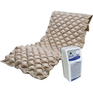 Anti decubitus Matras. Wisselbare druk. Matras Protector 1. AD matras. Bubbel matras. Anti doorlig matras.