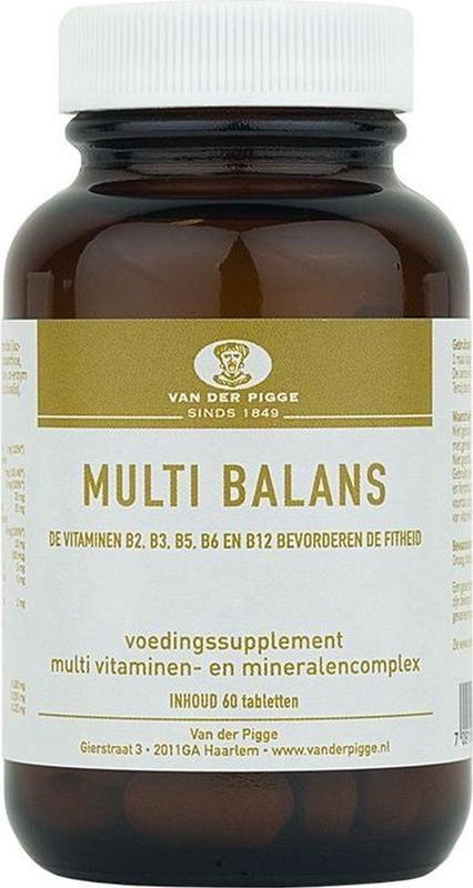 Van Der Pigge Multi balans 60 tabletten
