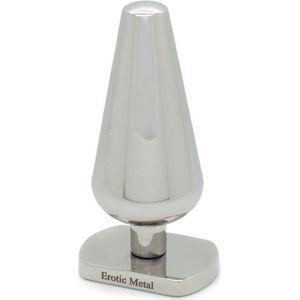 RVS Metalen Buttplug stomp 38 mm