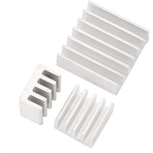 AZDelivery - Passieve Aluminium Koellichamen - 3er Set - Voor Raspberry Pi A B - Inclusief Warmtegeleidende Speciale Kleeffolie