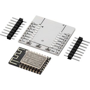 AZDelivery - ESP8266 ESP-12F - WLAN Module - Verbeterde Versie - Inclusief Adapter-Board