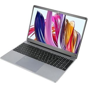 15,6-inch Laptop, Laptop 1920x1080 IPS Quad Core-processor 16GB 512GB 100-240V voor Thuisgebruik voor Windows10 (16+512G EU-stekker)