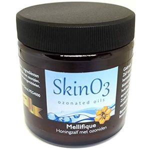 Skino3 Mellifique Honingzalf met ozoniden - glazen pot 100 ml - met creme spatel