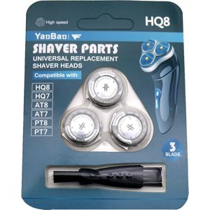 YanBan - HQ8 - Scheerkoppen - Geschikt voor Philips HQ8