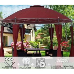 Trend24 - Bordeaux Paviljoen 350 cm met wanden