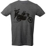 Rusty Stitches - Joyce - Motorjas - Zwart - 100% Rundleer