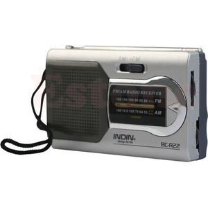 BonQ Mini Noodradio - FM/AM - 2xAA - 76 Gram