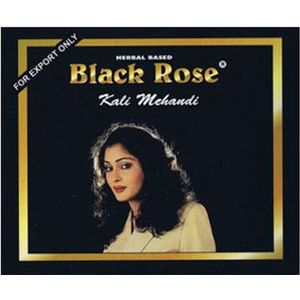1 zakje Black rose Henna Herbal based haarverf