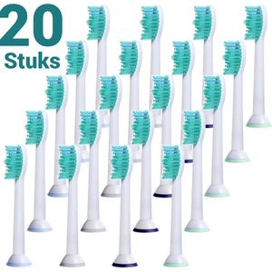 Opzetborstels passend op Philips Sonicare 20 stuks
