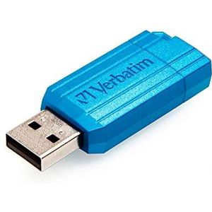Verbatim PinStripe - USB-Stick32 GB - Caribbean Blauwe