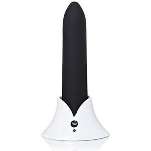 NU - Sensuele Point 20 Function Vibrator zwart - oplaadbare Bullet met 20 programma's