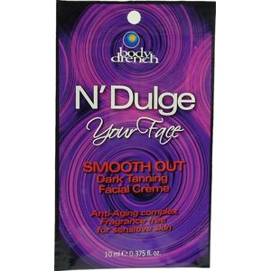 Body Drench NDulge Your Face Smooth Out Tanning Cream Travel Multipack 12x10ml
