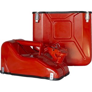 Jerrycan Giftbox - Rood - Staal - 10L - Origineel Cadeau
