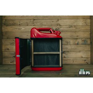 Jerrycan cabinet basic+ rood