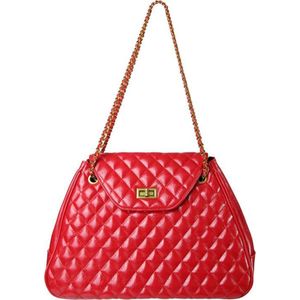 Shopper Checkered Rood