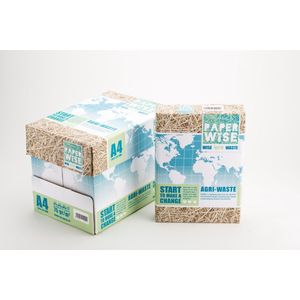 PaperWise kopieerpapier A4 wit 75 grams doos à 5 x 500 vel