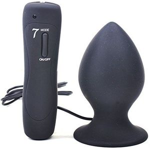 PleasureBox vibrerend anal butt plug sex toy sensual siliconen dildo unisex