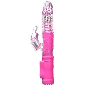 BeHorny jack rabbit vibehator thrusting multi speed ​​en stimulatie beads