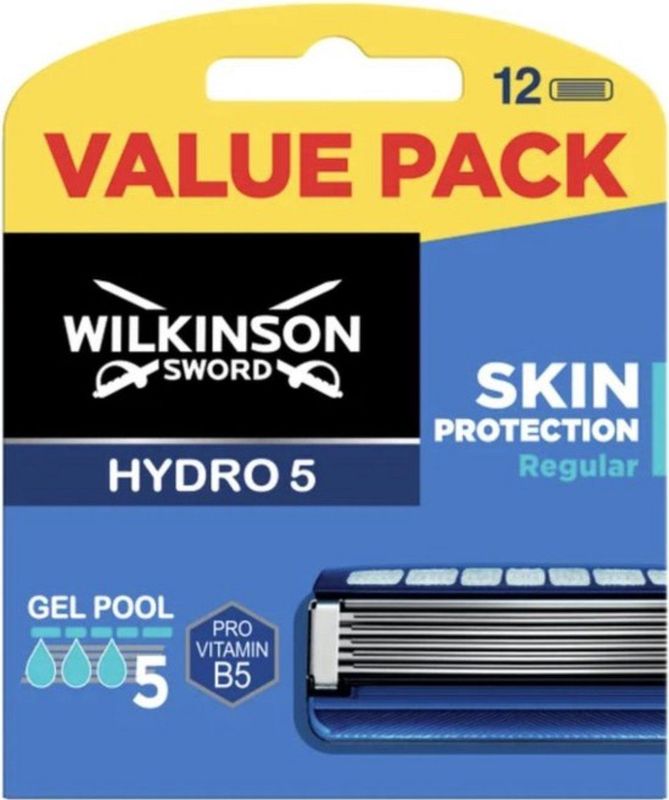 Wilkinson Sword Hydro 5 Scheermesjes 12 stuks