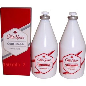 Old Spice Original 150 ml x 2 - Aftershave - for Men