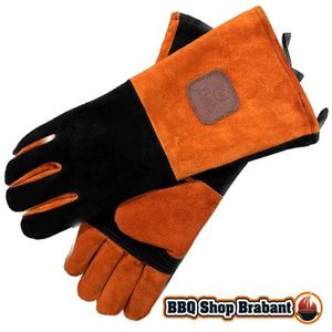 Tough Grilling BBQ Handschoenen per paar lederen handschoenen voor BBQ en Kamado , Hottub of Haard